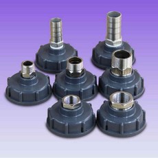 로즈비에 스테인레스 IBC 탱크 도트통피팅, 2-IBC스텐니뿔-16mm