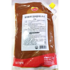 돈까스소스k(삼조쎌텍 2k) /대용량 /식자재 /식당용, 1개, 2kg