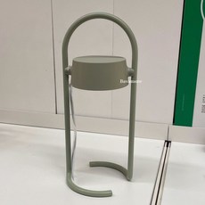 IKEA SOLVINDEN LED 檯燈 工作燈 電池式 戶外用 綠色 29公分 小夜燈 絕版品