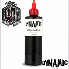DYNAMIC 聯合黑 UNB (Union Black) D牌原廠授權 紋身圖騰/深霧/淺霧適用 比三倍黑更黑, 1個, D牌UNBLK~ 正常版