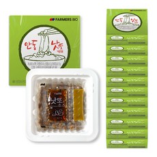 우리콩 안동낫또 생청국장 백태 / 흑태, 49.5g, 24개