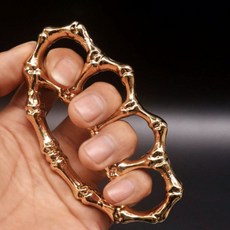 셀프보호 호신용너클 휴대용 안전용품 주먹 핑거 너클 _050613, 블랙_free_x000D_, 1개