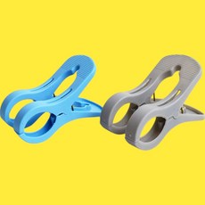 빅사이즈 튼튼한 2중 빨래집게 세탁집게 큰집게 이불집게 이불빨래집게, 블루