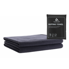 루센트 오토 초극세사 차량용 세차타월 중형 다크그레이 60 x 40 cm, 2개, 다크 그레이