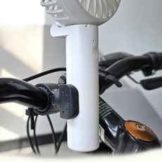 유모차 선풍기 거치대 휴대용 손풍기 핸들 홀더 랜턴 양산 고정, 단품, 1개
