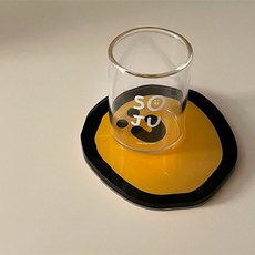 캐릭터 컵받침 실리콘 코스터 세트 5p 주방용품, 구름