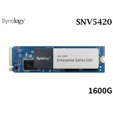 Synology 群暉 SNV3410 400G SNV5420 800G M.2 2280 NVMe SSD固態硬碟, 新款 SNV5420 1600G, 1600GB