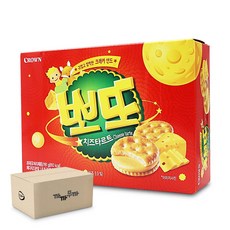 크라운 뽀또 치즈타르트, 161g, 12개