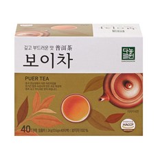 다농원 보이차 40티백 맛있는차 여름상품, 본상품, 600mg