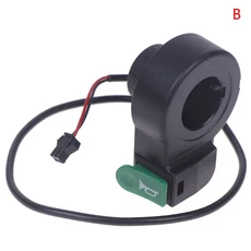 3in1 플라스틱 헤드라이트 방향지시등 스위치 전기 자전거 스쿠터 바이크 오토바이 핸들 버튼 액세서리, 01 B