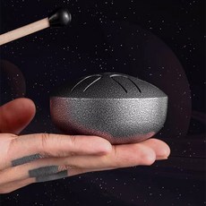 새벽명상 타악기 입문용 6음5성 빗방울 레인드럼 스틸 텅드럼, 1개, 단품