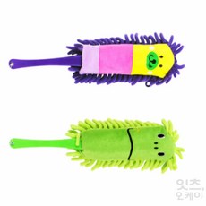 깜비상점 극세사 먼지떨이 차량용먼지털이개, 보라