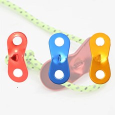 별봄샤인 텐트 로프 땅콩 스토퍼 스트링스토퍼, 적색