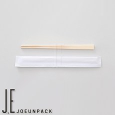 [수량한정 특가] 조은팩 KO 백양목 일회용 나무젓가락 무지, 1500개, 1개