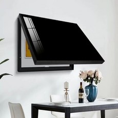 인테리어 분전반 커버 30x40cm 통신함 차단기함 아파트 덮개, B. 블랙