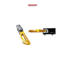 GOWORKS 飛旋踏板後移組 SYM DRG專用, 金色