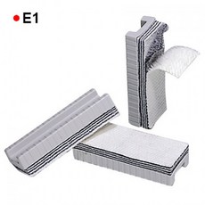 【文具通】群策 可撕式 大白板擦 E1 可撕6層 5.5x14.5cm U1010307, White