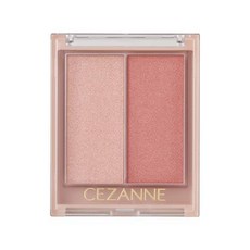 CEZANNE 好氣色雙色腮紅, 1個, 02 玫瑰色