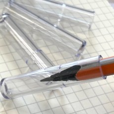 NIE 투명 연필 보호캡 연필뚜껑 6P