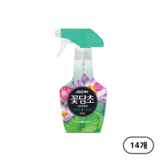 샤프란 꽃담초 섬유탈취제 연꽃향 본품, 14개, 400ml