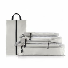 GOANNA 壓縮旅行收納袋, 米色, 1個