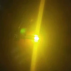 헤드라이트조명 C6 2X H색상 LED 낮은 9003 자동차 라이트 전구 3000K 금색 노란색 빛 조명 색상2W, 01 3000K, 08 H색상