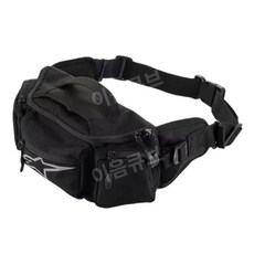 알파인스타 이음큐브 오토바이 허리백 힙색 가방 바이크, 검정색+알파키링