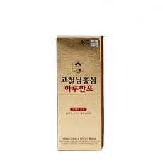 高哲男紅蔘 하루한포 韓國紅蔘精華, 10個, 10ml