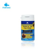 모비딕 트로피칼 탭 열대어 사료 60g 부착형 구피 금붕어 베타 치어 새우 먹이 밥, 1개