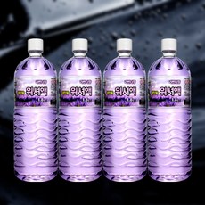 산도깨비 자동차 워셔액 라벤다행 1.8L -T.C, 4개