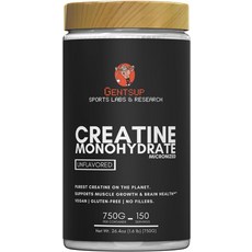 젠섭 크레아틴 모노하이드레이트 크레아퓨 어 750g 무맛 150회분, 1개