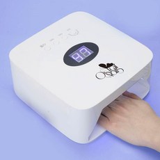 Ostar Nails 心緹 高質感充電式光撩燈-54W-可無線使用 美甲光撩機 自動感應 美甲儀器 指甲燈 光撩燈, 1個, 高質感充電式光撩燈-54W