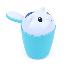 뚜껑달린 목욕 바가지, 블루, 1개