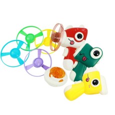 MDD 장난감 프로펠러 팽이 티라노 트리케라톱스