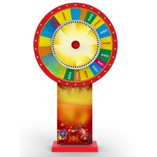 룰렛판 추첨기 경품 룰렛 축제용 판촉용 추첨, 1개, 기본 버전