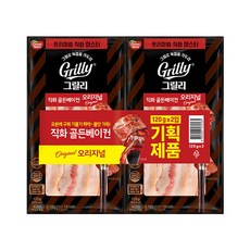 동원 그릴리 직화골든베이컨 오리지널 120g x 2개