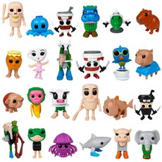 이탈리안 브레인롯 Italian brainrot 24종 피규어 F0902, 24개