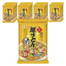 마루타이 접시 우동 닭 뼈 육수 간장 맛 108g 20개