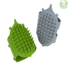 벨로룸 고양이 그루밍빗 애견빗, 그린