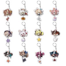 붕괴 3rd 별빛 철도 아크릴 키링 펜던트 굿즈, 14694, 펜던트형