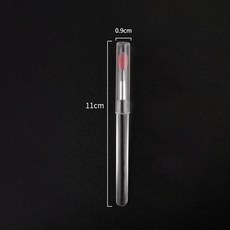 립 글로스 2 색 머드 매트 벨벳 캔 립스틱 메이크업 워터프루프 지속력 비 페이드 글레이즈 여성, LIP BRUSH, 1개