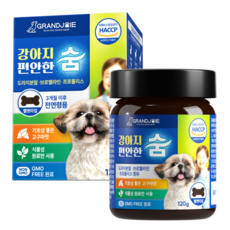 펫생각 리얼 브레스 강아지 영양제, 1개, 60정, 호흡기/기관지