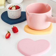 HOOT 실리콘 하트 매트 뜨거운냄비받침 집들이선물 냄비받침대, 매트 064900DC