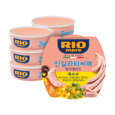 리오마레 인살라티씨메 참치샐러드 옥수수, 6개, 160g