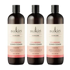 수킨(Sukin) 수킨 볼륨 컨디셔너 500ml X 3개, 1세트, 1.5L
