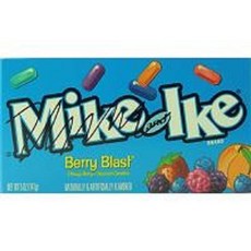 마이크 & 아이크 베리 블라스트 상자 141.7g Mike & Ike Berry Blast Box 5 Ounce, 1개, 141g