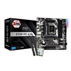 ASRock B760M Pro-A/D4 + WiFi6E 모듈 패키지 디앤디컴