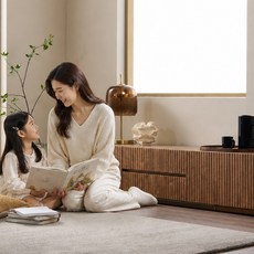 사월의가구 템바 LED 수납장 1200 1500 1780 다용도 틈새 와이드 루미너스 수납장 거실장, 월넛