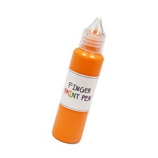 핑거아트펜 50ml 주황 아트소품 미술준비물