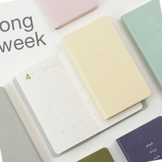 롱 주간 다이어리 2026 빠른배송 스티커 토퍼 설교노트, 06 빈티지 바이올렛